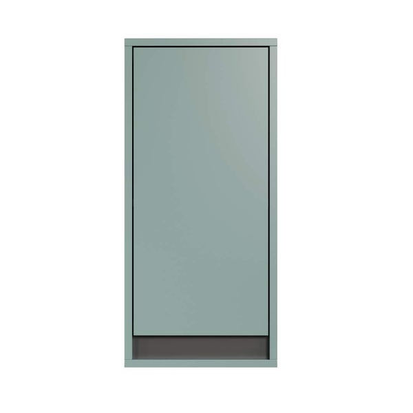 Matix Badschrank wandhängend blau, grau. 32 X 24 X 68 cm