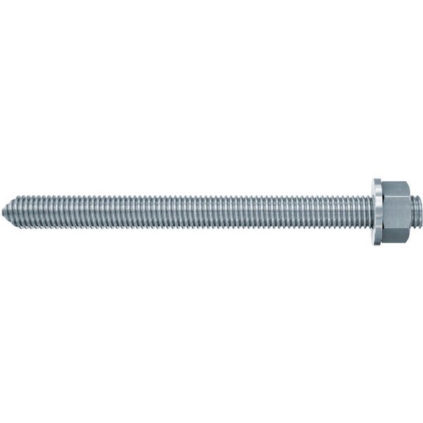 Fischer 10x Ankerstange RG M 16 x 380 mm galvanisch verzinkt Stahlgüte 5.8 - 095722