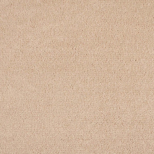 Velours Teppich Fliesen Crème Beige Teppichfliesen selbstliegend ideal für Schlafzimmer und Wohnzimmer Teppichboden als Fliesen in 50x50 cm weich