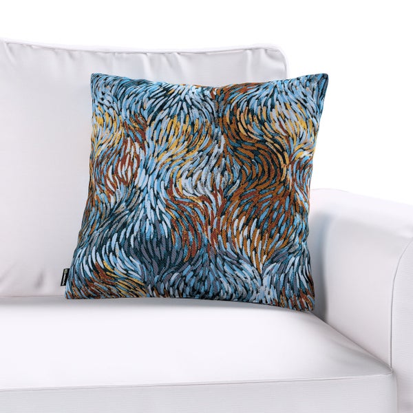 KISSENHÜLLE Intenso blau, 43x43 cm