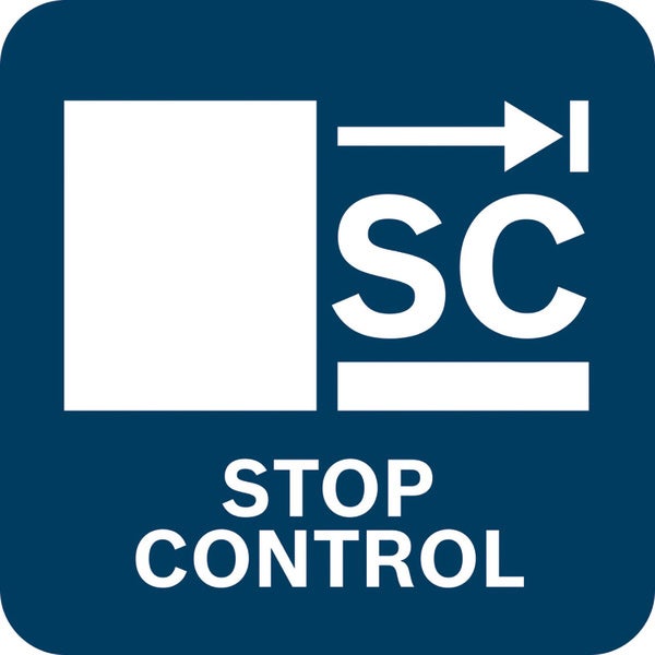 Symbol für Stop Control Technologie