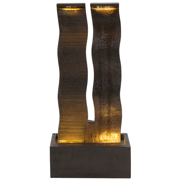 Dekorativer Zimmerbrunnen mit Beleuchtung