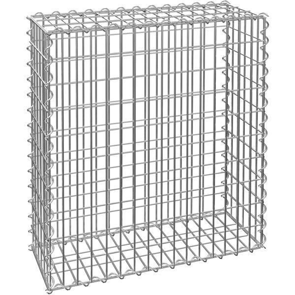 Gabione tectake  rechteckig Drahtstärke 4 mm