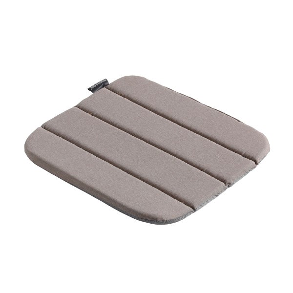 Sitzkissen Panama taupe - Ca. 40x40 cm - 4er-Set