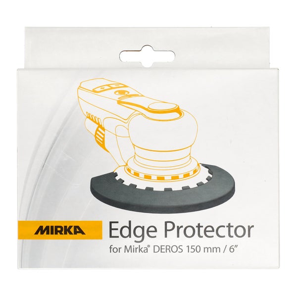 Mirka Kantenschutz Teller-Protector für 150-mm-Schleifer / Schützt den Stützteller und verhindert Schäden an der Oberfläche beim Schleifen / 8290150111