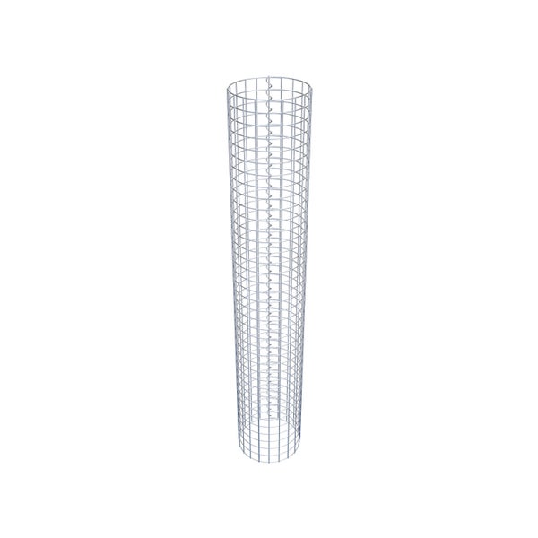 Gabionensäule Durchmesser 32 cm MW 5 x 5 cm rund - Höhe: 190 cm