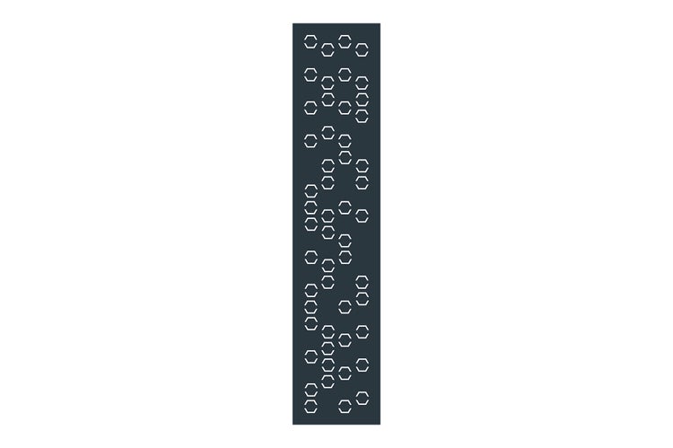 Aluminium-Torpaket ADULA 100P160 + 2 Pfosten H.190cm Grau