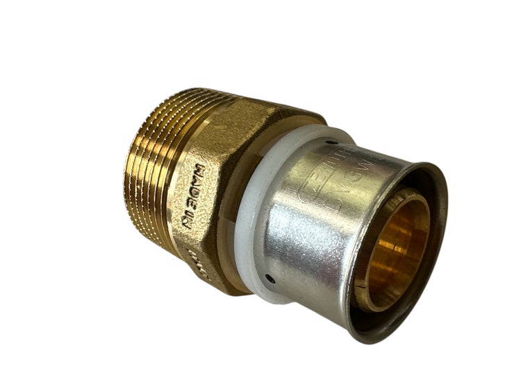 Pressfitting mit Gewindeanschluss