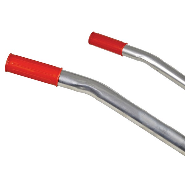 Bauschubkarre BPA KITSPLZ2 mit verzinkter Mulde & pannensicherem PU-Rad – 100 L, kugelgelagert, Vollgummi