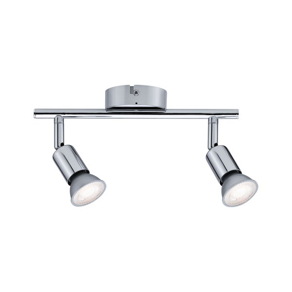 Spotlight Carolina IP44 GU10 230V max. 2x10W dimmbar Chrom