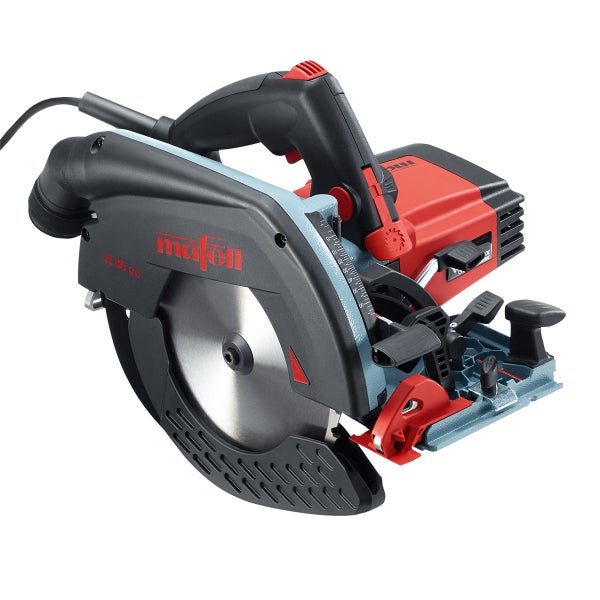 Mafell Handkreissäge K 65 cc mit Kreissägeblatt, geeignet für präzise Schnitte in Holz und Plattenwerkstoffe, professionelles Elektrowerkzeug.
