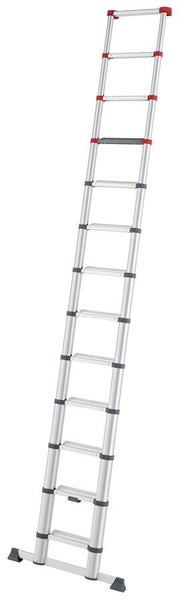 Aluminium Teleskopleiter im Detailansicht