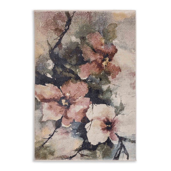 Teppich mit Blumenmuster