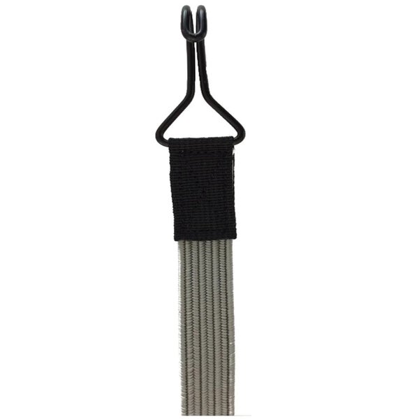 Spannriemen mit Metallhaken für vielseitige Befestigungsaufgaben im Haushalt und Handwerk.