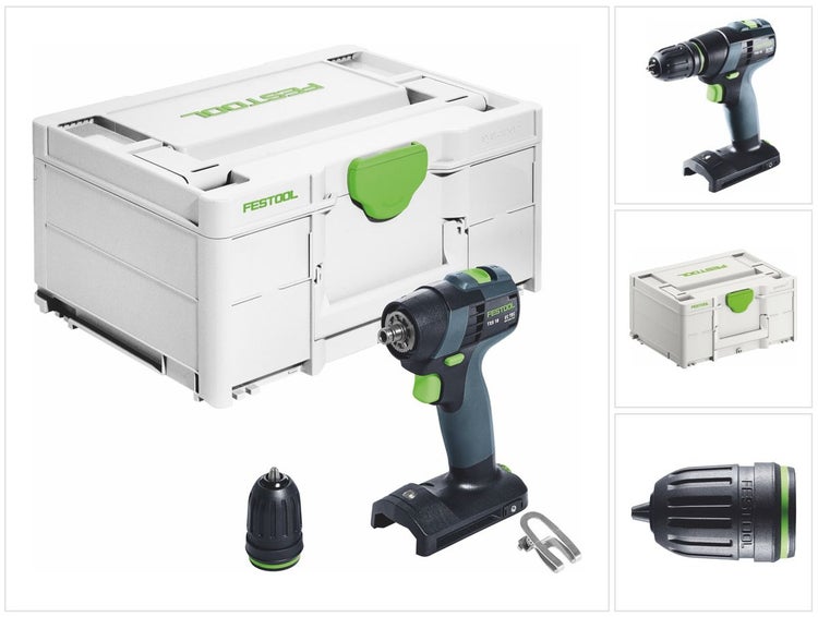 Festool Akku-Bohrschrauber TXS 18 mit Zubehör und Transportkoffer
