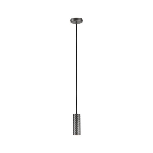 Moderne runde LED Pendelleuchte mit flachem Ringdesign als Deckenlampe fuer Innenraeume