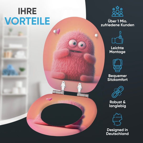 WC-Sitz mit Absenkautomatik Coco