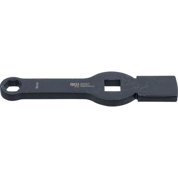 BGS Schlag-Ringschlüssel Sechskant mit 2 Schlagflächen SW 18 mm - 35348