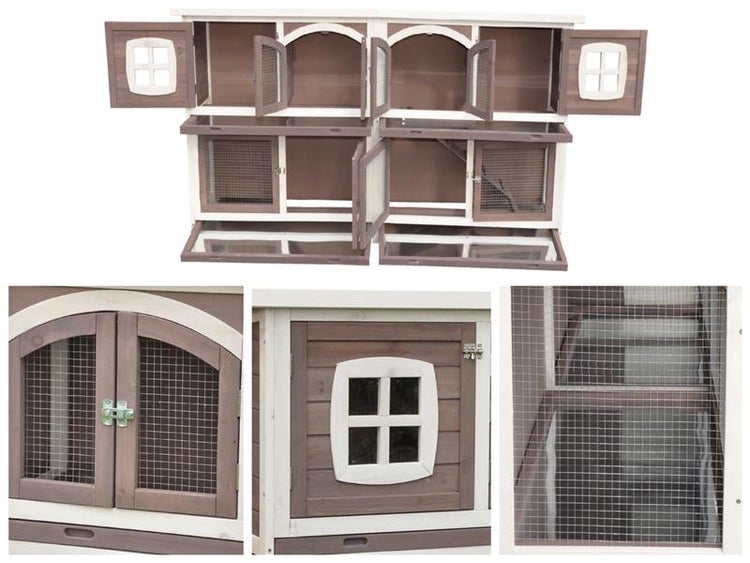 Nahaufnahme einer Clematisblüte