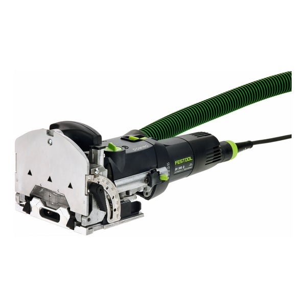 Festool DF 500 Q-Plus Dübelfräse 420 W 4 - 10 mm + Systainer ( 576413 ) + KV-SYS D8 DOMINO Verbinder Sortiment ( 576797 )