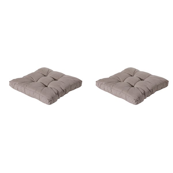 Florance Sitzkissen Basic taupe - Ca. 60x60 cm - 2er-Set