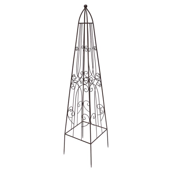 FRANK FLECHTWAREN | Rankturm Romance, 27 x 27 x 115 cm, METALL