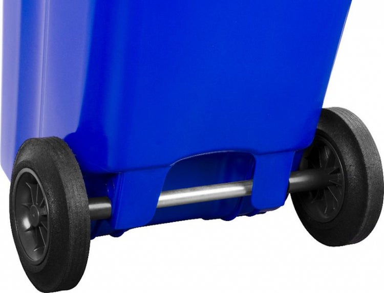 PROREGAL Mülltonne Mgb 120 Liter HDPE-Kunststoff Blau