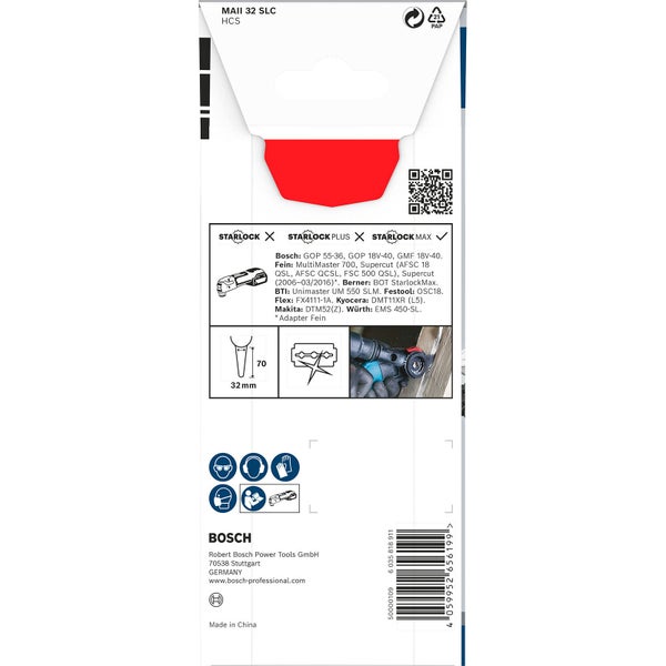 Bosch PRO MAII 32 SLC Blatt für Multifunktionswerkzeuge 32 x 70 mm - 2608669140