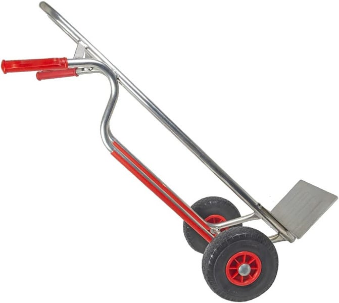 Sackkarre Trestles S04 Alu | Aluminium Karre mit PU-Rädern & 150 kg Tragkraft | EU-Qualität für echte Macher