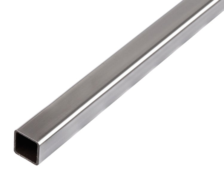 Quadratrohr aus Stahl als stabiles Metallprofil für Konstruktionen