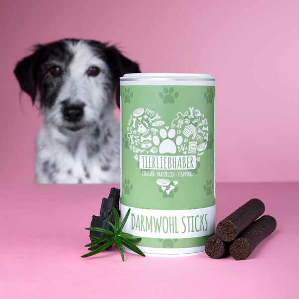 Darmwohl Sticks - Funktionssnack und Nahrungsergänzung für Hunde - 350g