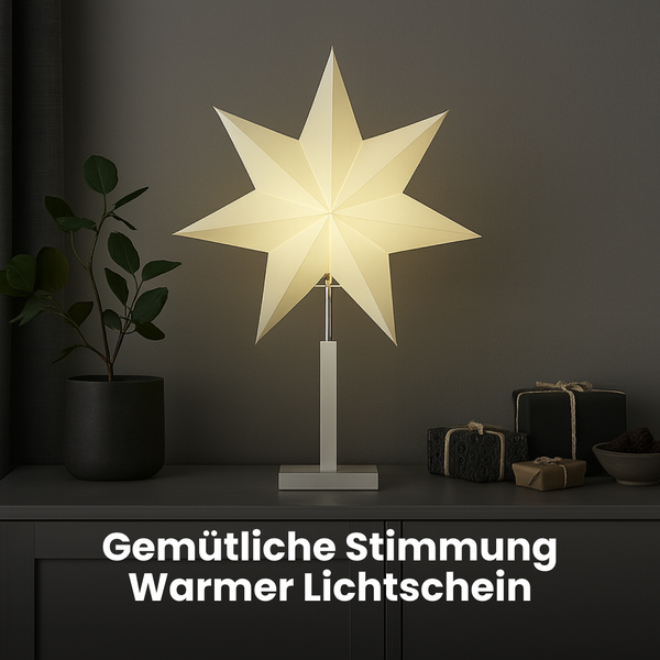 Dekorative Solarleuchte mit Tragegriff für den Außenbereich