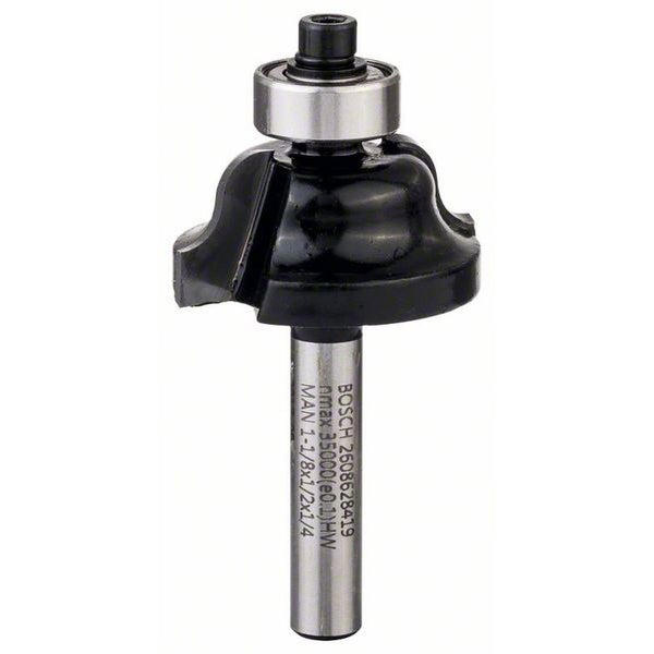 Bosch Kantenfräser B 1/4 R1 4 mm Ø 28,6 mm B 8 mm L 12,4 mm G 54 mm - 2608628419