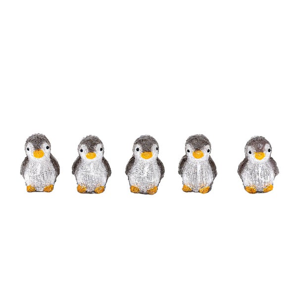 Lindby LED Pingo in Schwarz (5 flammig, ) Wohnzimmerleuchte