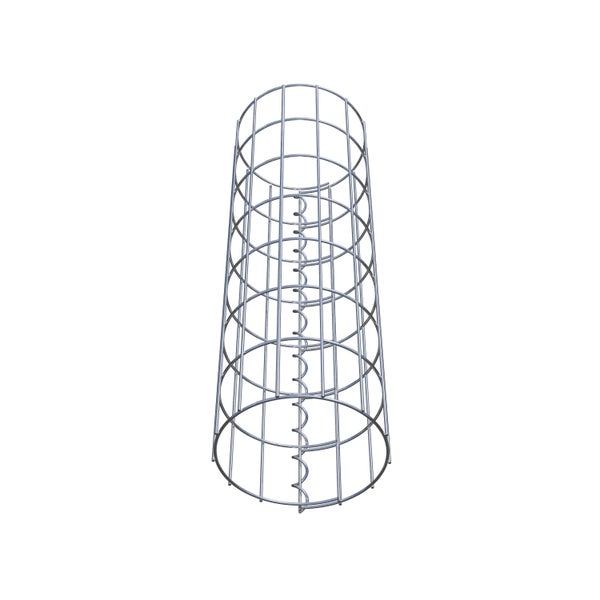 Gabionensäule Durchmesser 22 cm, MW 5 x 10 cm rund - Höhe: 0,70 m