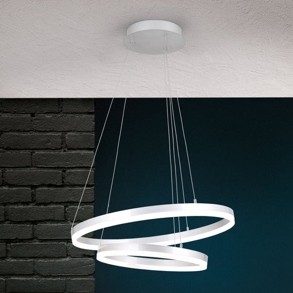 LED Hängeleuchte Vlotter Ø 60cm Titan 3000K 70W 3850lm