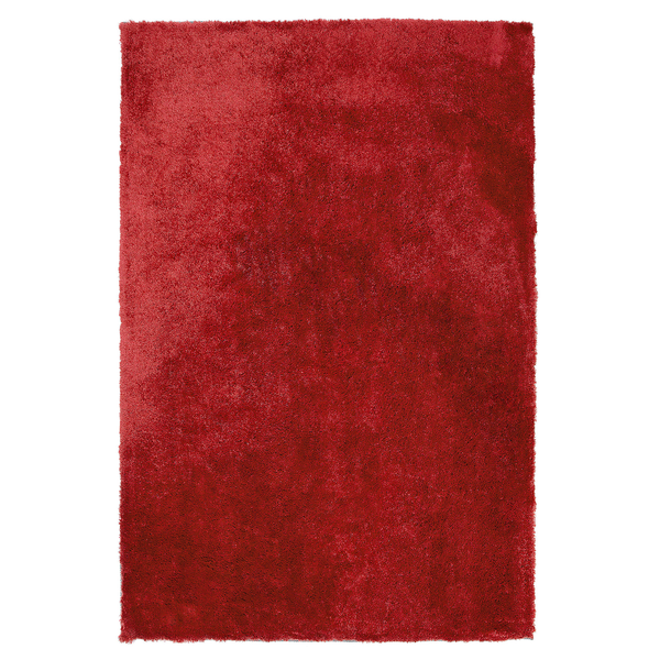 Zottelteppich EVREN Rot 140 x 200 cm