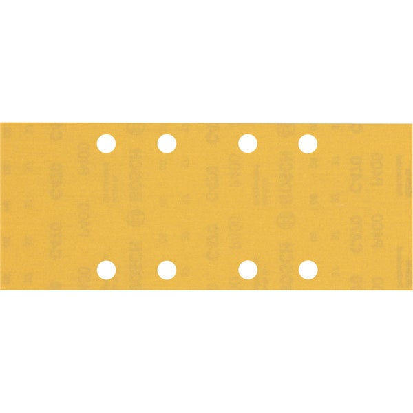 Bosch 10x Expert C470 Schleifpapier mit 8 Löchern für Schwingschleifer 93 x 230 mm G 400 - 2608900839