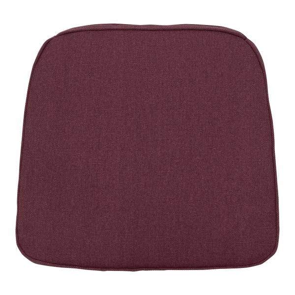 Sitzkissen Polyrattan Bordeaux Canvas Eco+ - ca. 48x48 cm - 4er-Set
