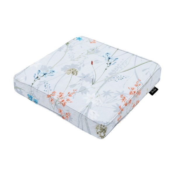 Sitzkissen Donna azurblau Canvas Eco+ - ca. 40x40 cm - 4er-Set