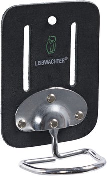 Leibwächter Hammerhalter aus Leder mit Metallbügel zur Befestigung am Gürtel