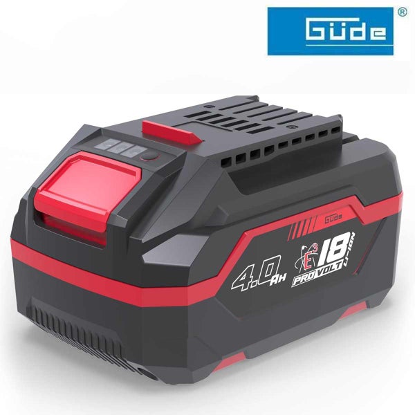 Güde Akku 18 Volt 4,0 Amperestunden Lithium Ionen Akku für Elektrowerkzeuge