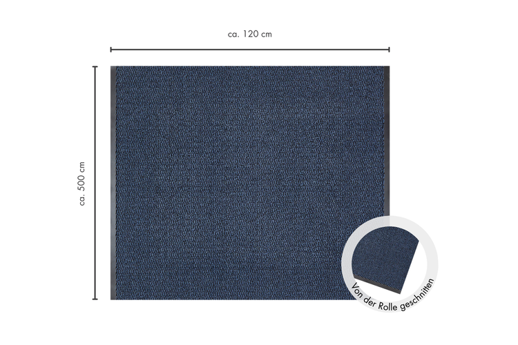 Meterware Teppich circa 120 cm breit und circa 500 cm lang