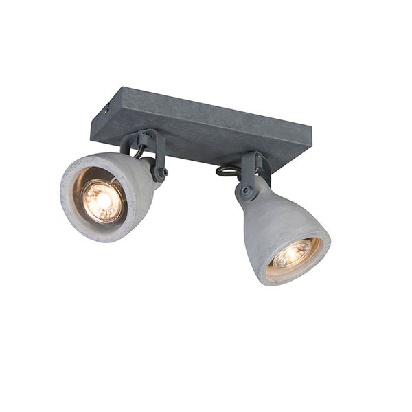 Deckenleuchte mit zwei Strahlern