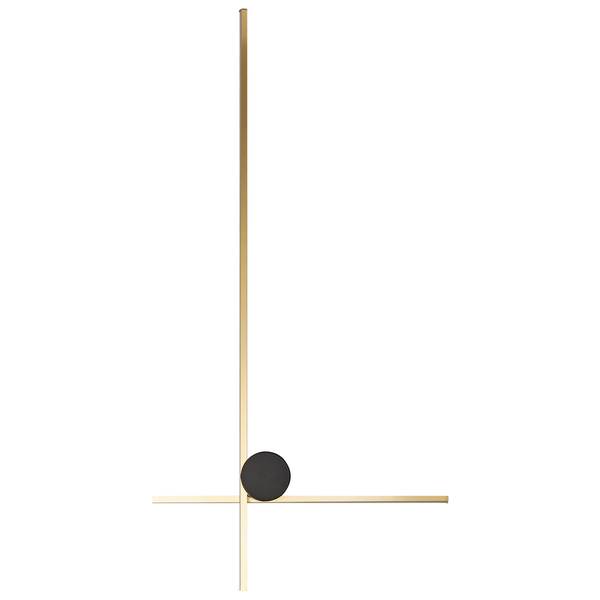 LED Wandlampe NUEVO Metall Gold