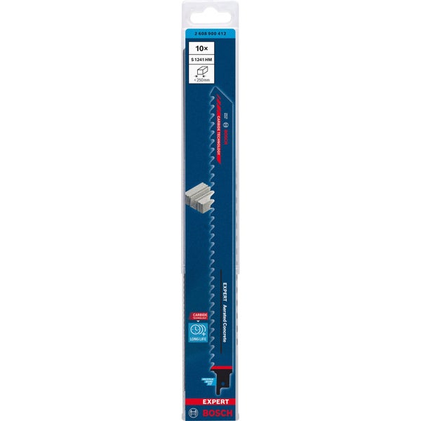 Bosch Expert Säbelsägeblatt für Porenbeton, 10er-Pack