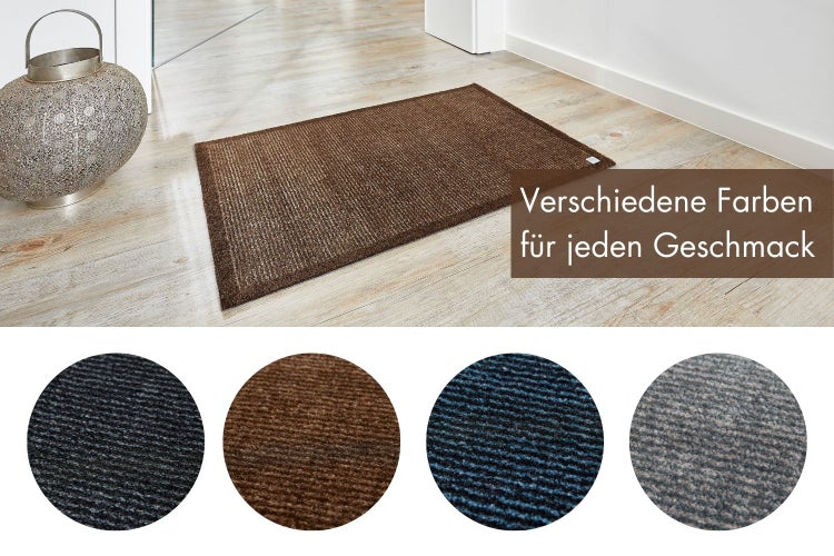Fußmatte Barbara Becker Gentle 50 x 70 cm in Braun