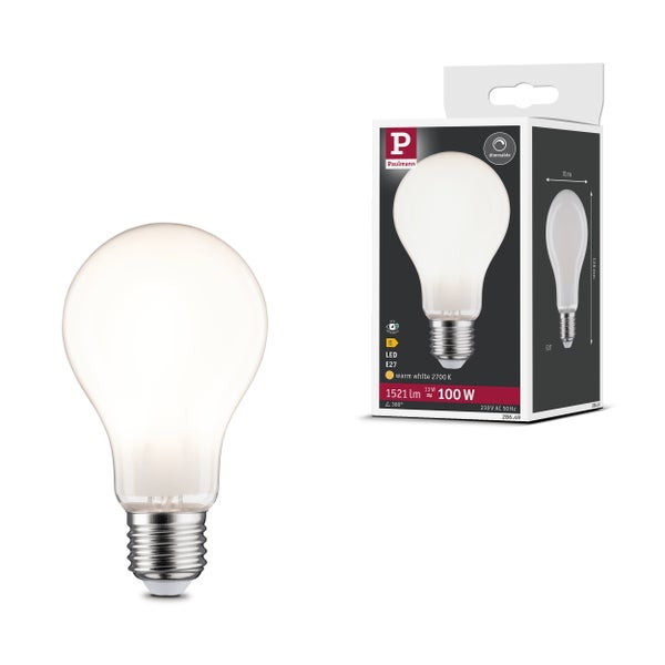 LED Leuchtfigur in Form einer Glühbirne als Wanddekoration