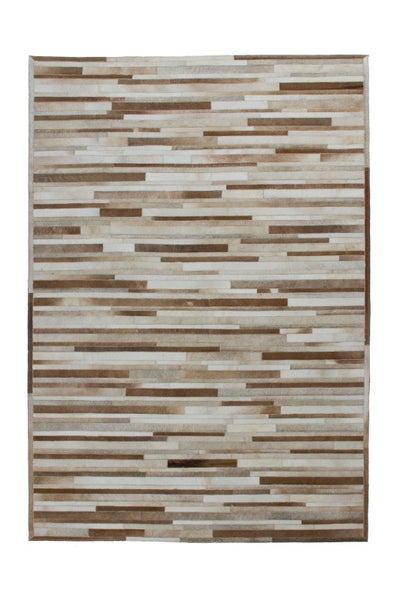 Flachflor Teppich Ulysses Creme Modern 160 x 230 cm