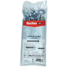 Fischer Ankerstange FIS GS M 12 mal 120 B in Kunststoffverpackung mit Montageanleitung
